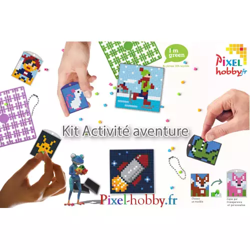 pixelhobby Boite Activité Aventure